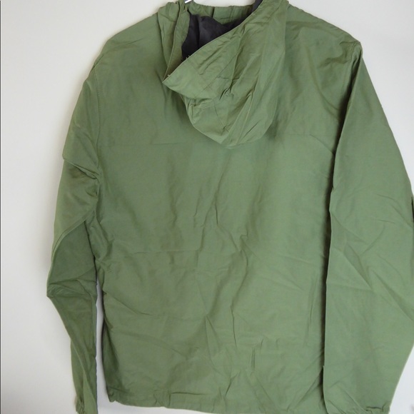 Columbia Full Zip Cotton Nylon Blend Hooded Windbreaker Performance Jacket NWT - Picture 11 of 11